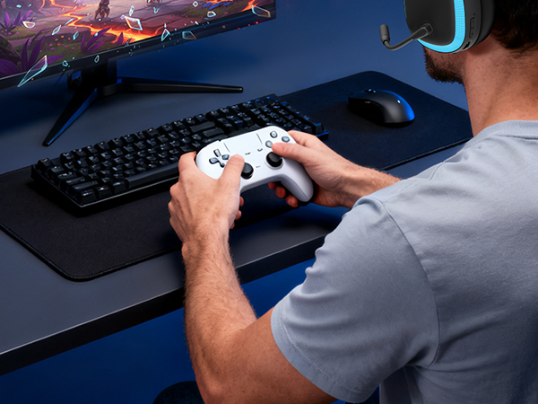 wireless gaming headset for ps5 with mic low latency bluetooth gaming headphones