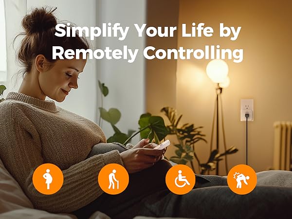 remote controlled outlet plug