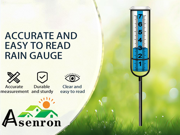 hree-section Large rain gauge