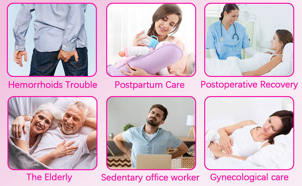 Electric Sitz Bath Hemorrhoids Toilet Seat Postpartum Care Basin Salts Bowl Women Men Sits Soak Tub