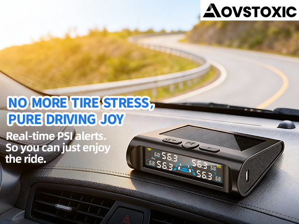 NO MORE TIRE STRESS, PURE DRIVING JOY