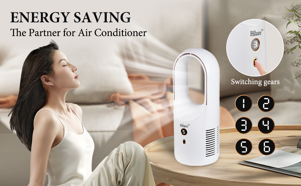 white tower fan mini fan personal fan