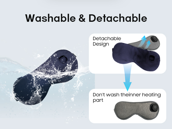 Detachable and washable