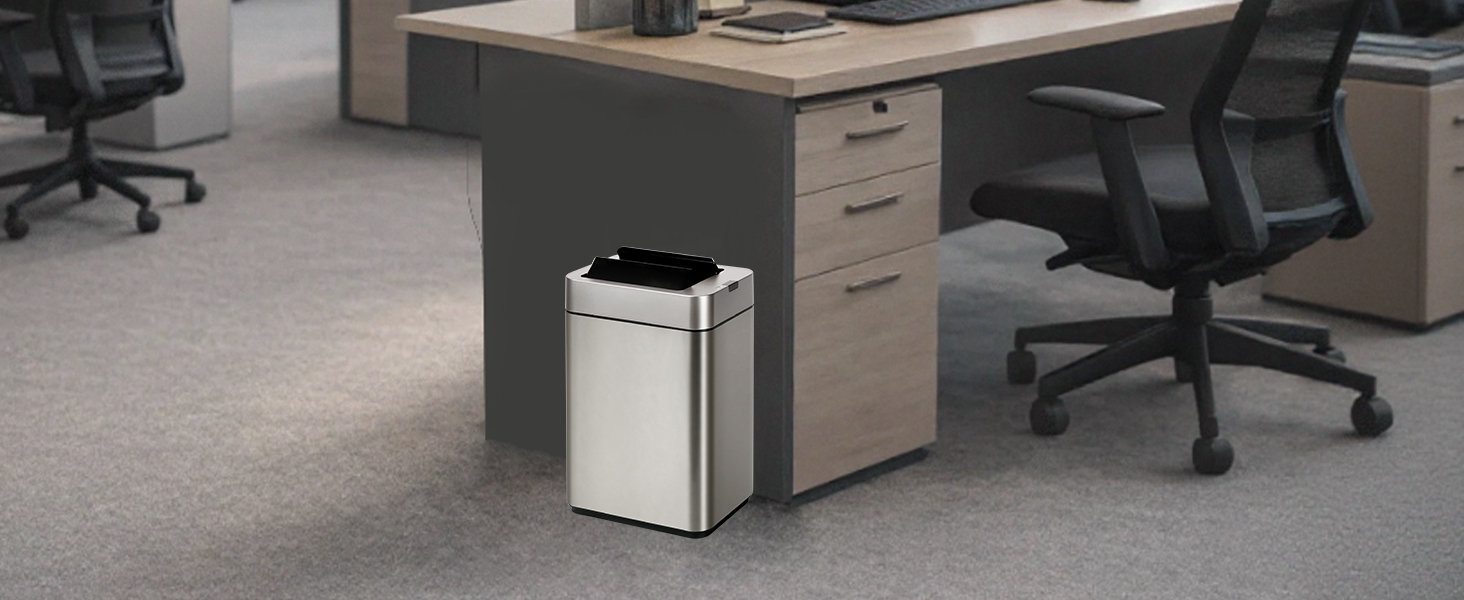 bathroom trash can