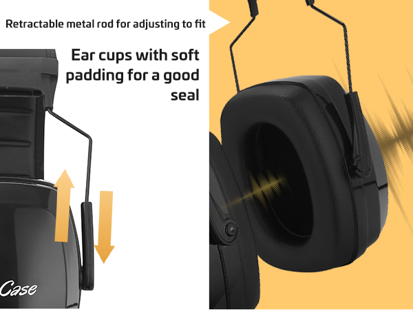 ProCase Noise Reduction Safety Ear Muffs