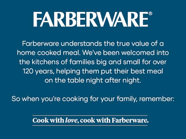 Faberware understands value of home cooked meals