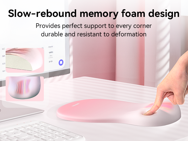 Mouse Pad with Wrist Rest