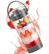 Blender Cup Replacement for Ninja, 18oz Blending Vessel with Sip &amp; Seal Lid Compatible with Ninja...