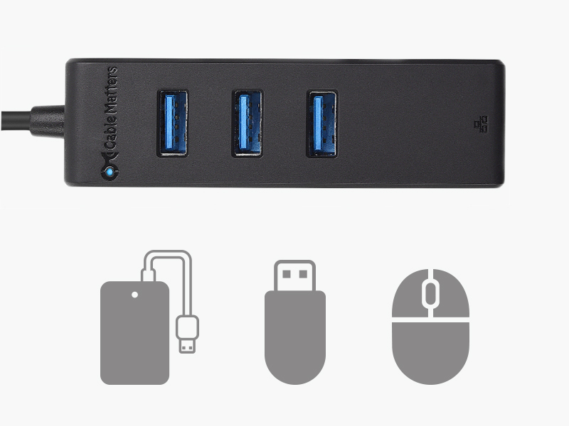 Cable Matters USB-C to 3-Port USB-A Hub