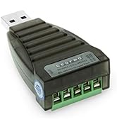 Gearmo Mini USB to RS485 / RS422 Converter FTDI CHIP with Screw Terminals and Windows 10 Support