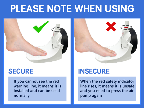Shower Foot Rest for Shaving Legs with Upgraded Industrial Suction Cup