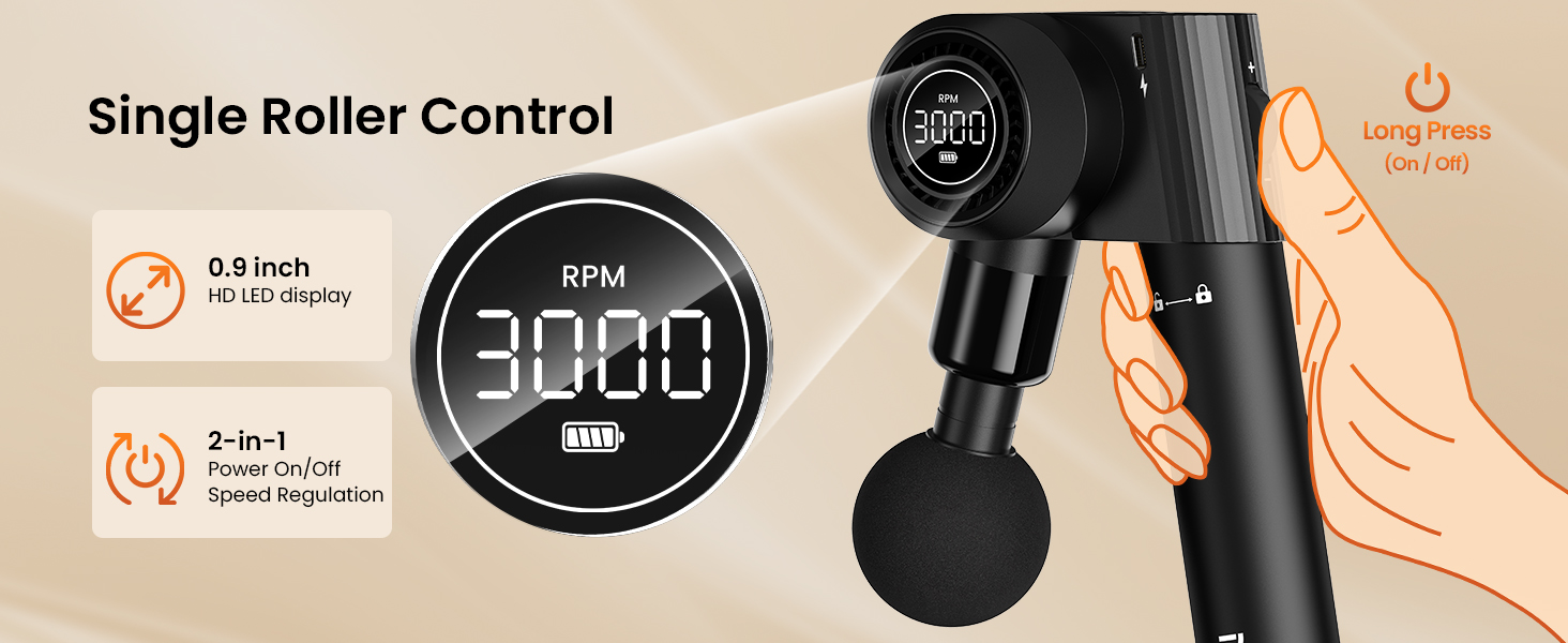 handheld massage gun