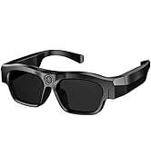 MIUXGIO Smart Glasses with Camera, 4k Video Camera Glasses with TF card, Recording Glasses for Dr...