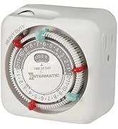 Intermatic TN311K 15-Amp Heavy Duty Lamp and Appliance Timer - Versatile Control for Lights and D...