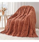 Cottonblue Jacquard Weighted Blanket for Adults 15 lbs Queen Size, Cozy Fluffy Sherpa Fleece Weig...