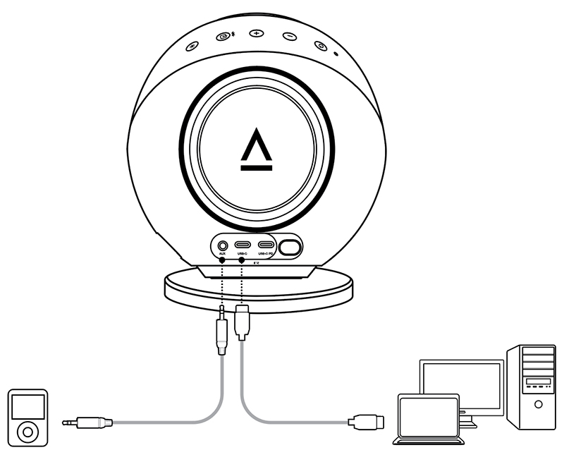 Creative Pebble Nova Premium 2.0 USB-C Speakers with Coaxial Drivers