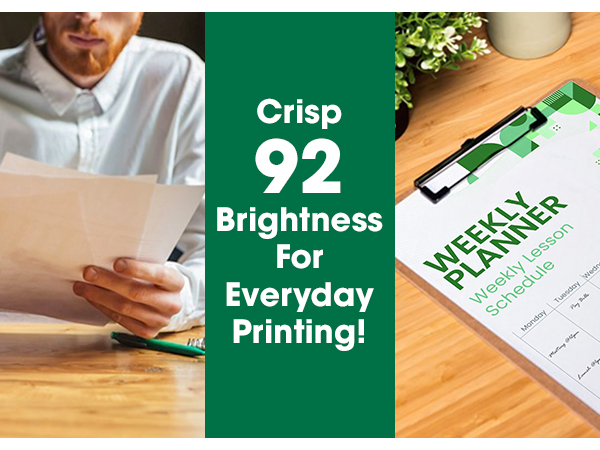 PrintWorks 100% Recycled Printer Paper Uses - Home or Office Use