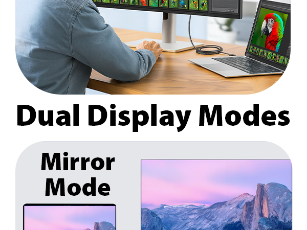 Type C to Display Port 1.4 Braided Cable