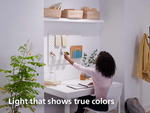 Philips LED, high definition bulbs, quality light, high CRI