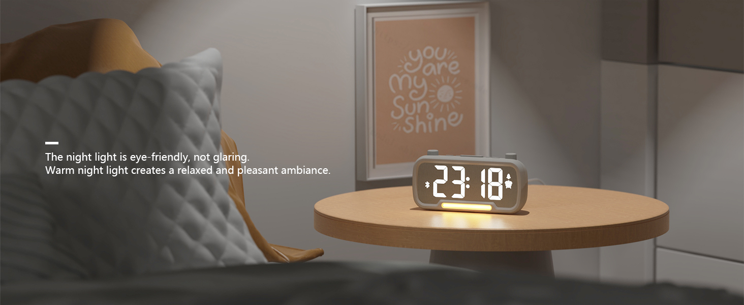led alarm clock