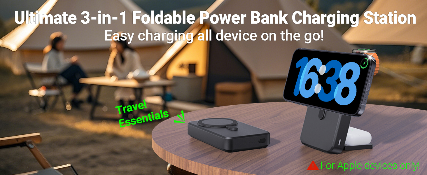 3 in 1 power bank portable charger