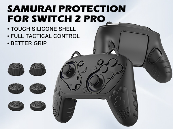 Silicone Switch 2 Pro Controller Case
