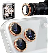 BOXDXB Compatible with iPhone 17 Pro Max/17 Pro Camera Lens Protector, Upgraded [1:1 Fit &amp; 99.9% ...