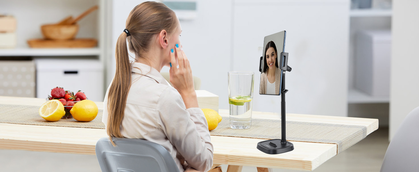 UTEBIT Adjustable Phone Stand for Desk
