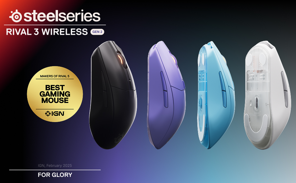SteelSeries Rival 3 Wireless Gen 2
