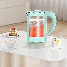 600W 0.5L Compact Electric Kettle