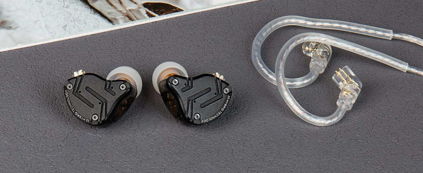 kz zs10 pro x hifi gaming earbuds