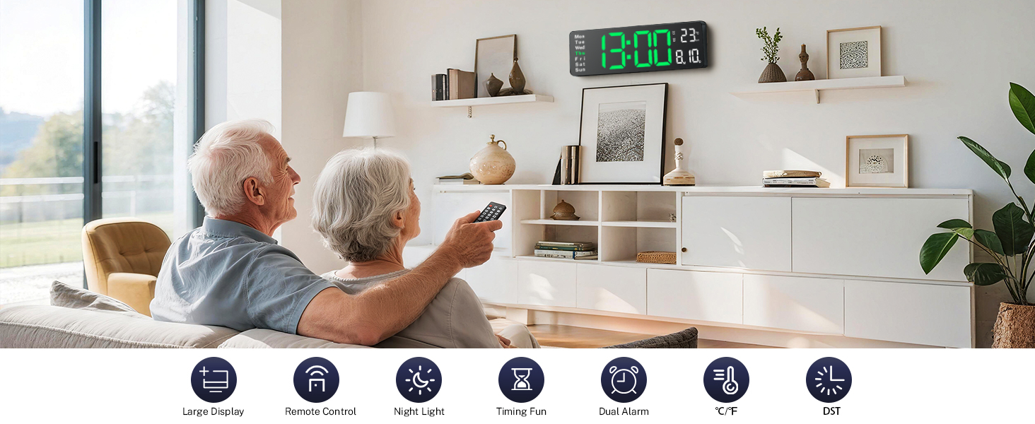 led clock