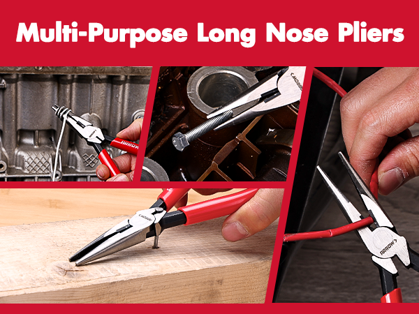 AHT03001AZ ARROW 6IN LONG NOSE PLIERS