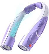 Tenvolti Portable Neck Fan - 6000mAh Rechargeable Personal Fan with 6 Speeds, 360° Cooling Surrou...