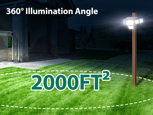 solar powered porch lights