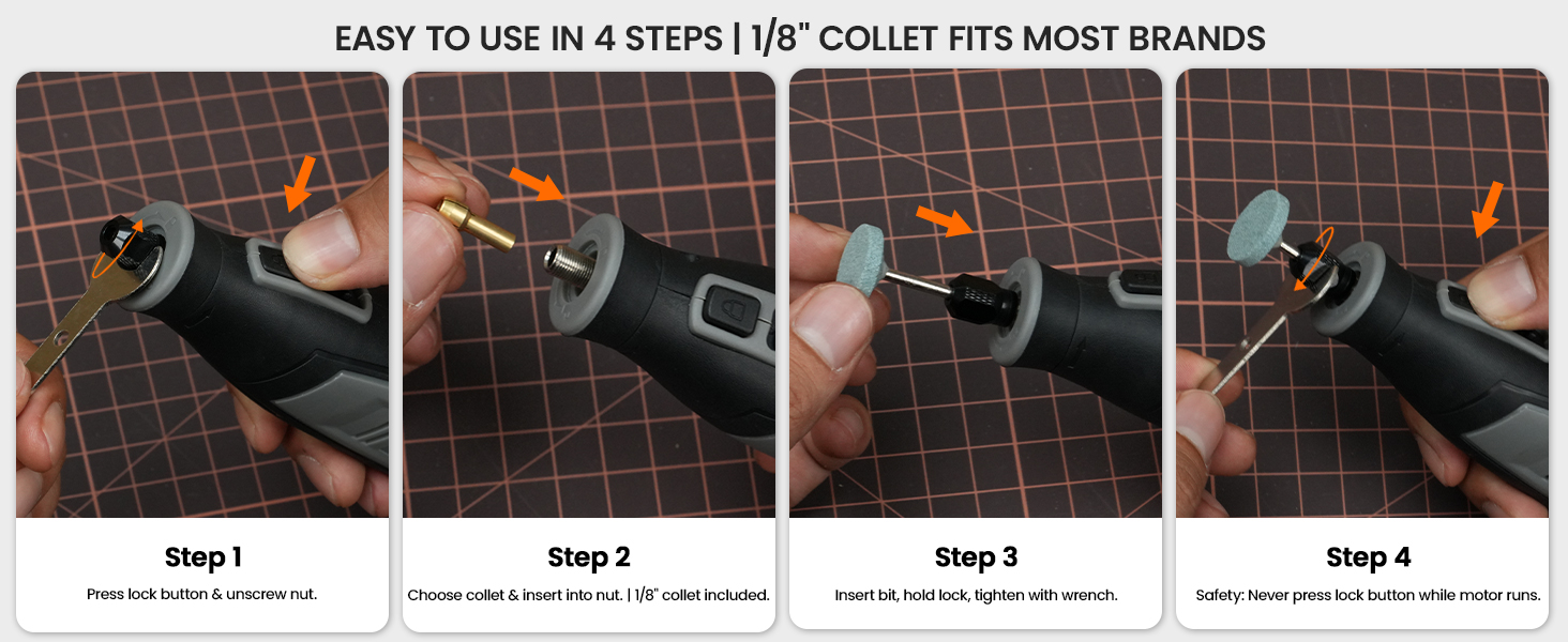How to Change Accessories