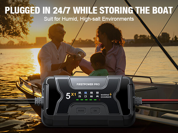 24/7 boat onboard bank charger