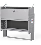 SH-4605-GAP Steel Low/Mid/High Roof Van Shelving Storage System with Door Kit, Fits Transit, Prom...