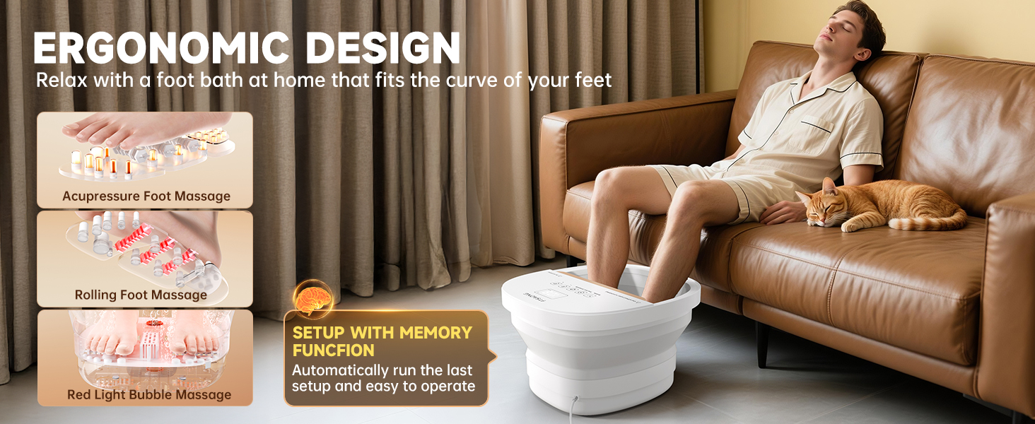 pedicure foot rest foot soak tub pedicure bowl foot spa bath massager with heat and jets