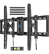 Pipishell UL Listed TV Wall Mount for 42–90 inch TVs up to 132 lbs, Advanced Tilt TV Mount with 1...