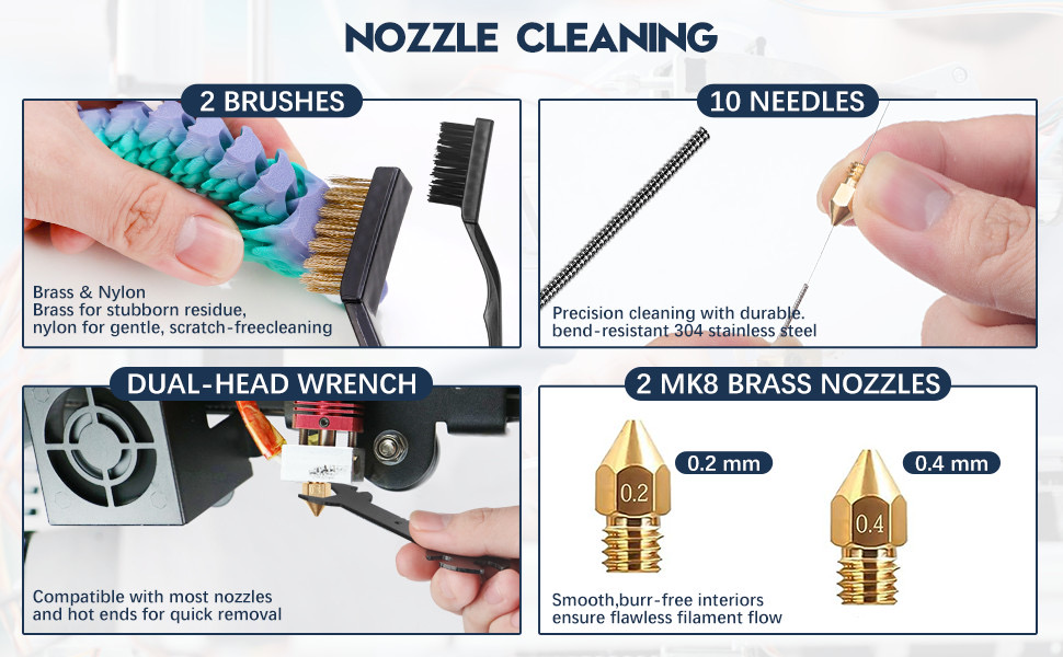 3d printer cleaning kit