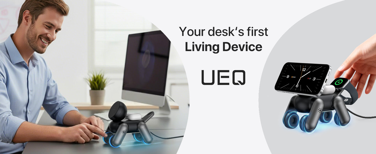 4 in 1 magnetic wireless charging station for apple devices