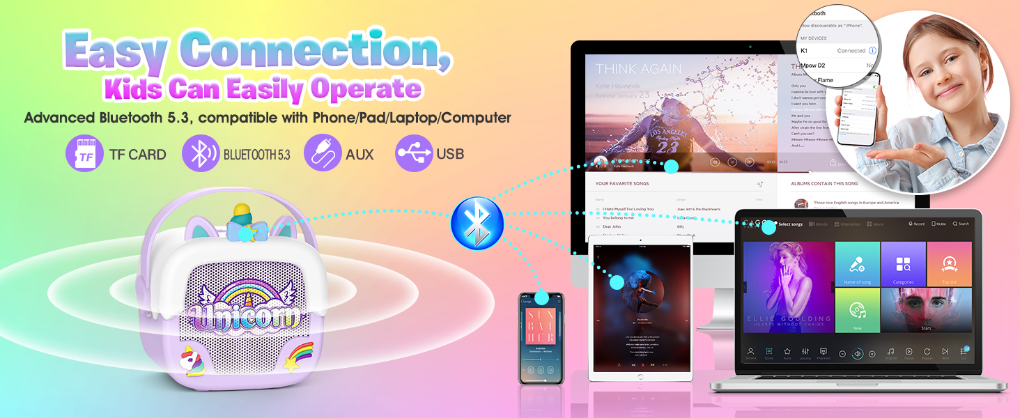 mini karaoke machine