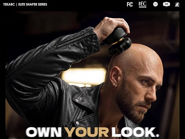 Head shavers for bald men