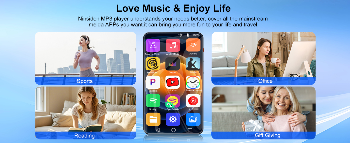 all-in-one mp4/mp3 music player