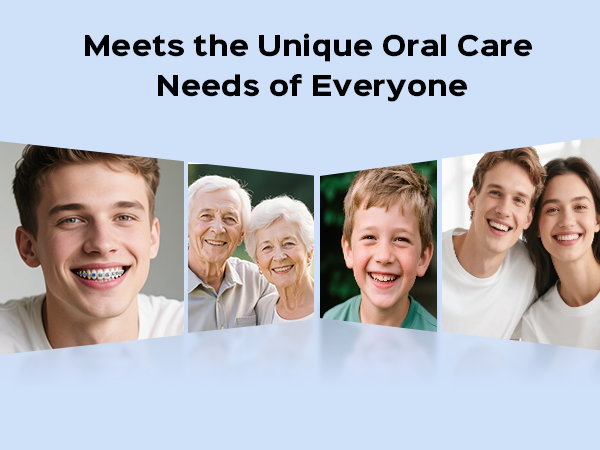 Selección de dientes dentales Flosser de agua Keep your teeth clean