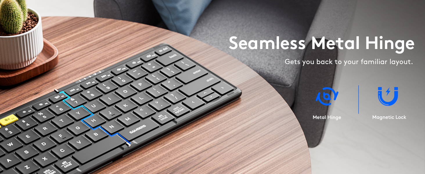 Seamless Metal Hinge