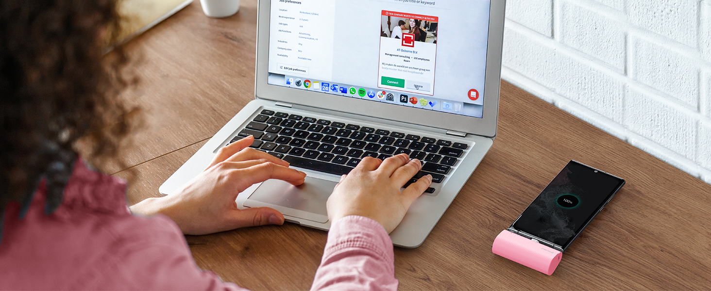 Small portable charger for iphone 15 16