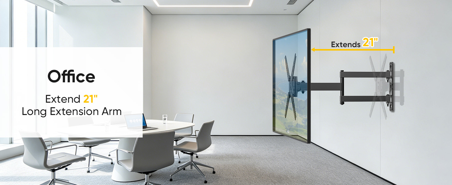 full motion tv wall mount