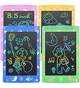 4 Pack 8.5 Inch LCD Writing Tablet Gift for Kids Toys for Boys Girls 3 4 5 6 Year Old Electronic ...